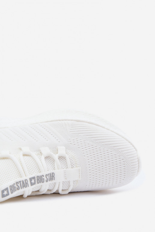Weiße Herren-Sportschuhe Big Star UU174004