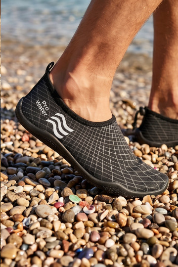 Wasserdichte Herrenschuhe PROWATER PRO-24-48-054M schwarze Farbe