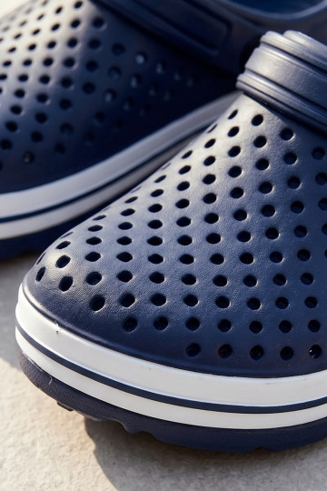 Leichte Herren dunkelblaue Slipper Tai Turiravena 2