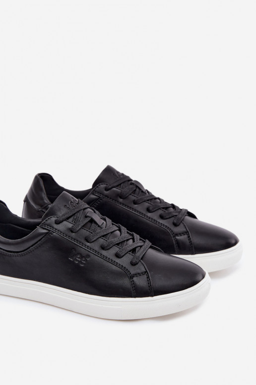 Schwarze Herren-Sneaker LEE JOE MEN LOIN