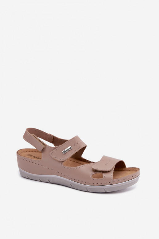 Braune Damen-Sandalen Inblu