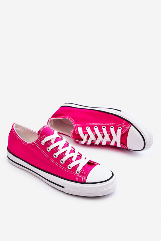 Klassische niedrige Damensneaker in Rosa Vegas