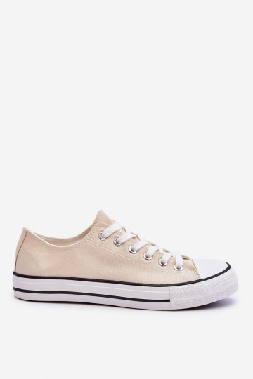 Klassische niedrige Damensneaker in Elfenbein Vegas 2