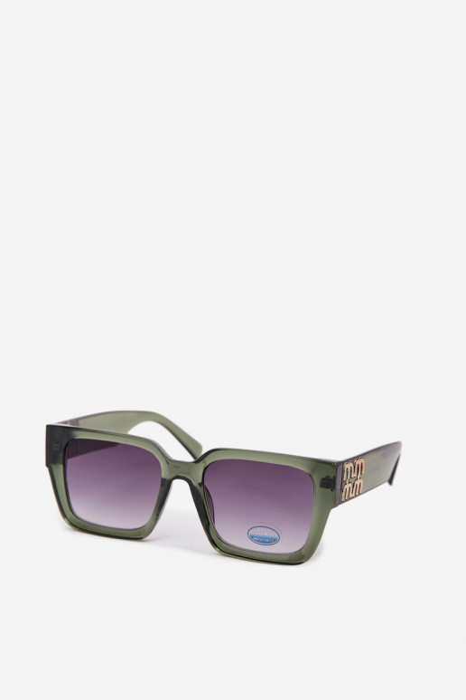 Damen grüne Sonnenbrille