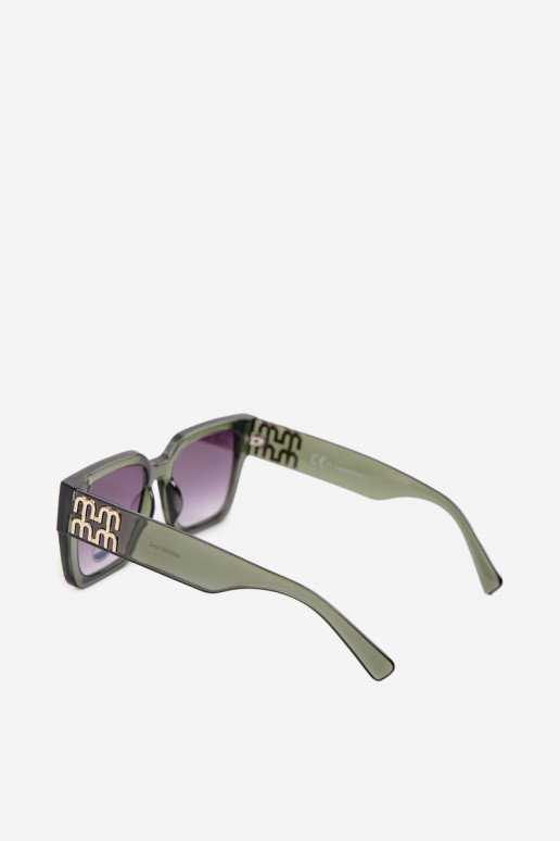 Damen grüne Sonnenbrille