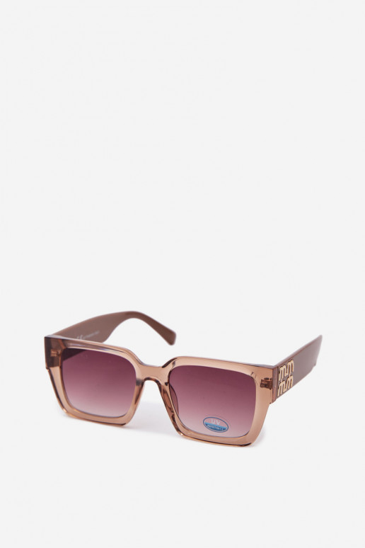 Damen braune Sonnenbrille