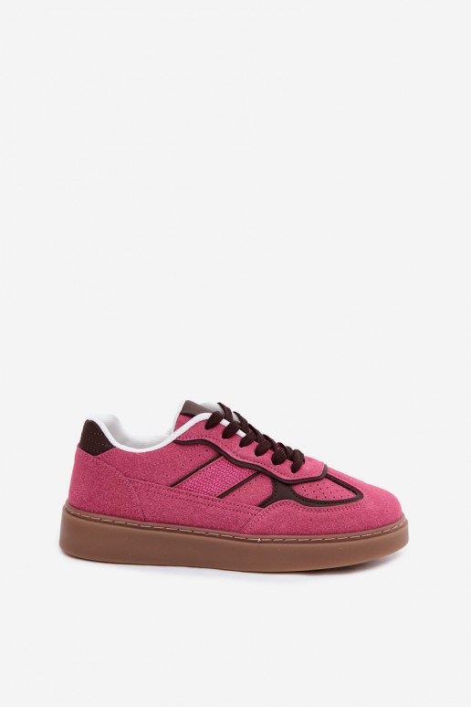 Damen Low Sneakers in Rosa Brenelle