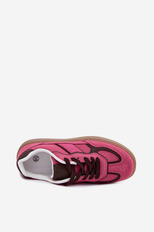 Damen Low Sneakers in Rosa Brenelle