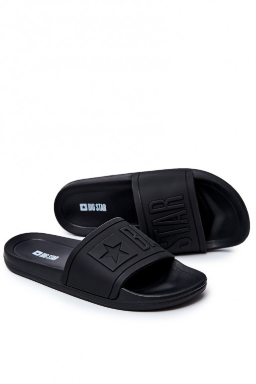 Hausschuhe Big Star Rubber schwarze Farbe DD174690