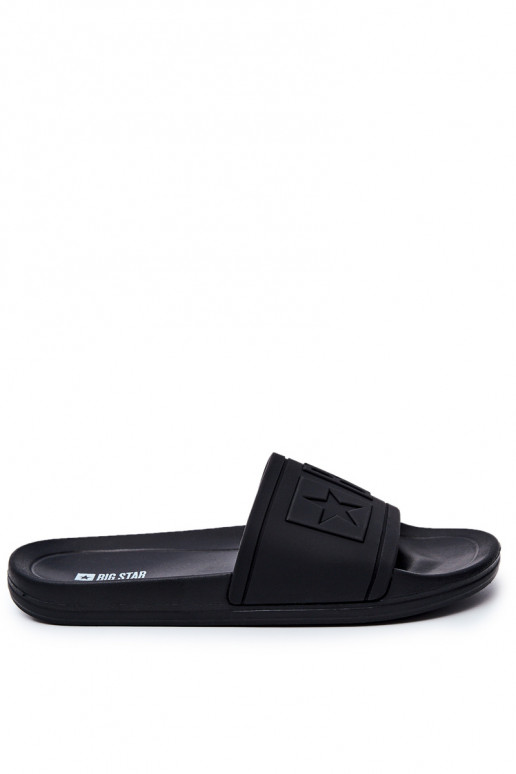Hausschuhe Big Star Rubber schwarze Farbe DD174690