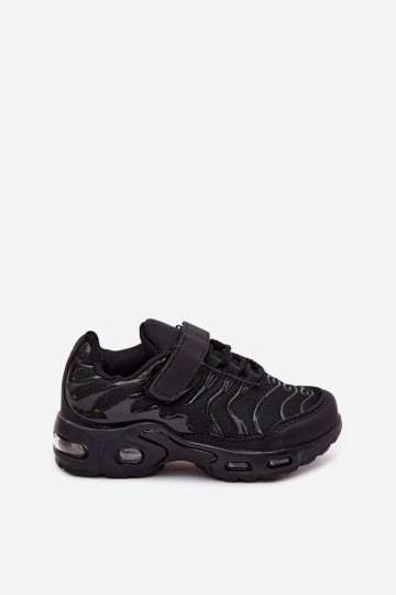 Kindersportschuhe mit Klettverschluss in Schwarz Rider 2