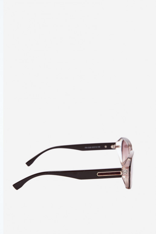 Damen-Sonnenbrillen mit UV-Filter dunkelbraun