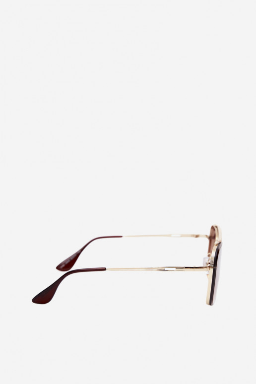 Sonnenbrille mit UV 400-Filter braun