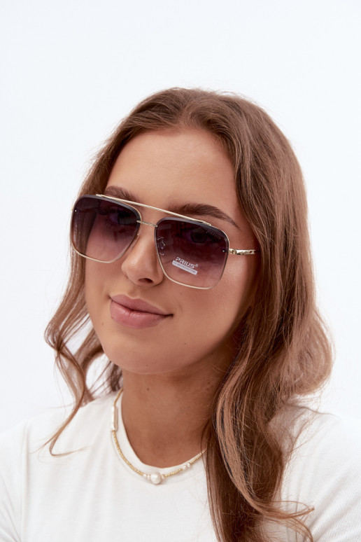 Sonnenbrille mit UV 400-Filter violett