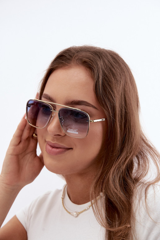 Sonnenbrille mit UV 400-Filter blau
