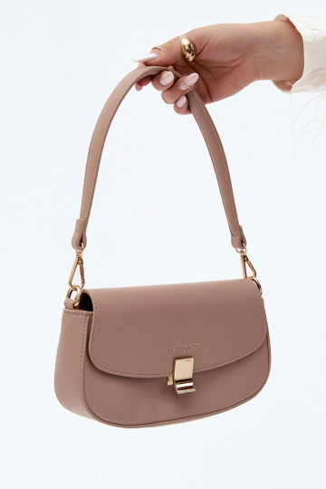 Kleine Tasche aus Kunstleder elfenbeinfarben Acacia 2
