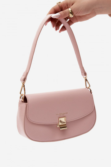 Kleine Handtas aus Kunstleder rosa Acacia 2