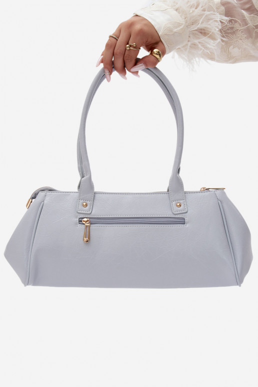 Handtasche aus Kunstleder blau Muni