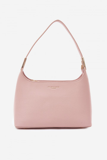 Handtasche aus Kunstleder in Rosa Gretta