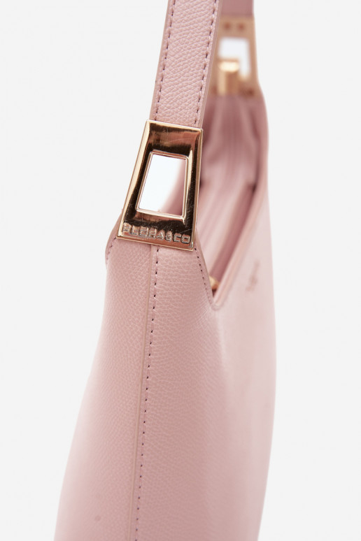 Handtasche aus Kunstleder in Rosa Gretta