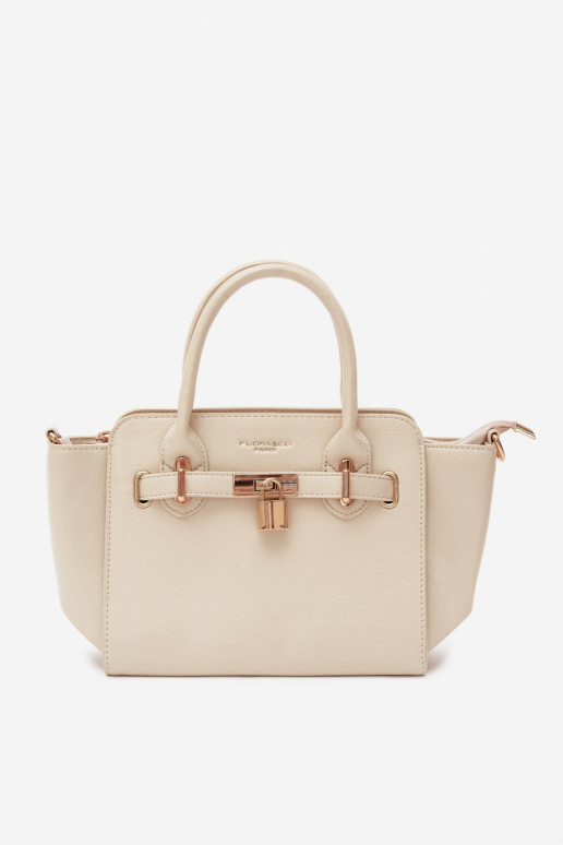 Typ Tasche aus Kunstleder in hellem Sand Odelia