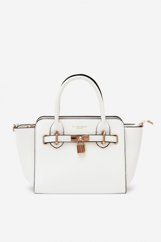 Typ Tasche aus Kunstleder in Weiß Odelia