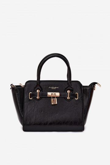 Typ Tasche aus Kunstleder in Schwarz Odelia