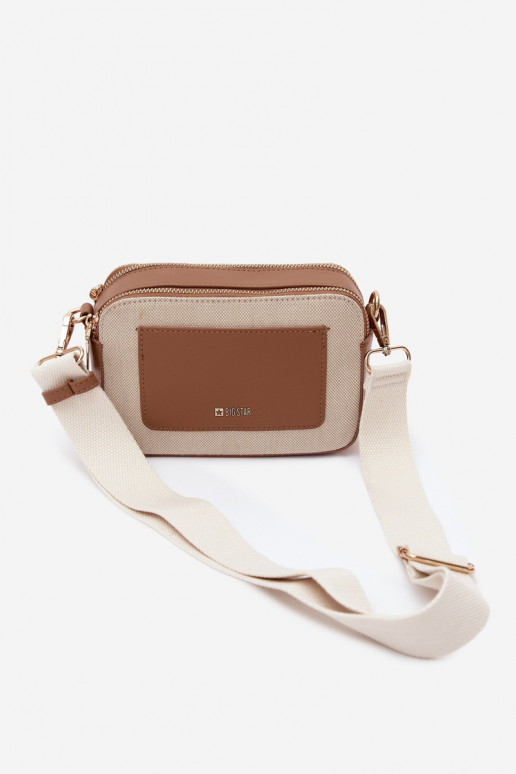 Kleine braune Handtasche Big Star RR574297