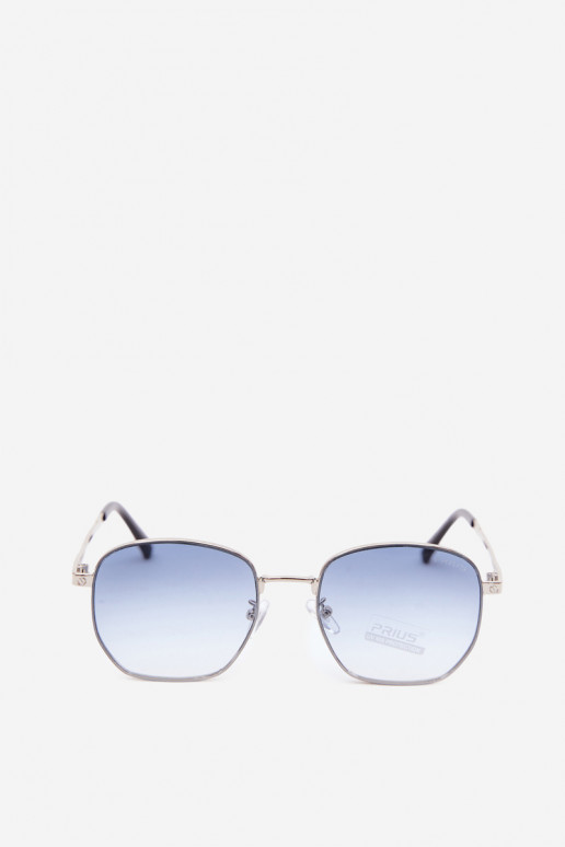 Sonnenbrille mit dünnen Rahmen UV 400 in Blau