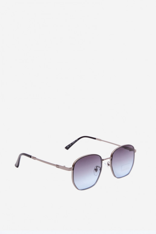 Sonnenbrille mit dünnen Rahmen UV 400 in Dunkelblau
