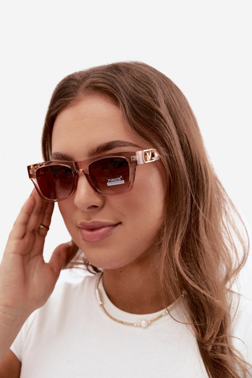 Damen-Sonnenbrille mit UV-Filter in Rosa