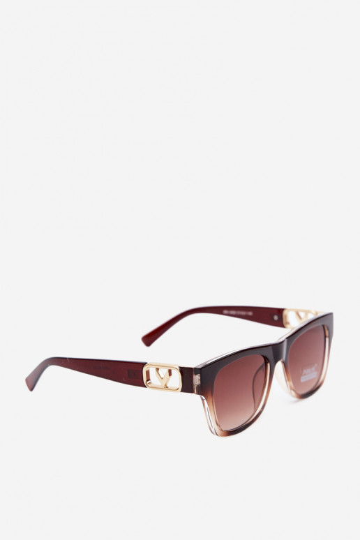Damen-Sonnenbrille mit UV-Filter in Braun