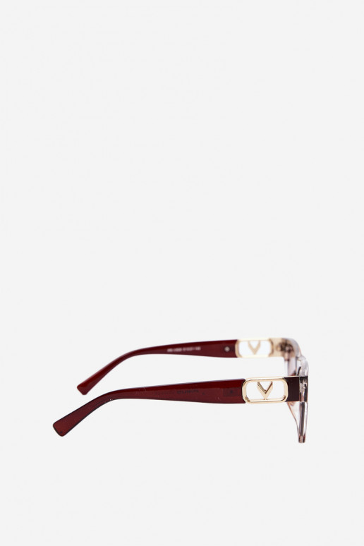 Damen-Sonnenbrille mit UV-Filter in Braun