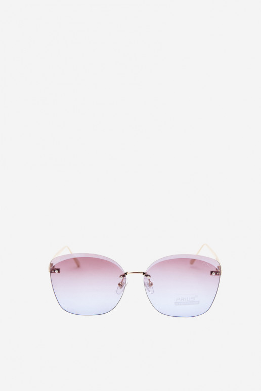 Sonnenbrille randlos mit UV 400 Filter in violett