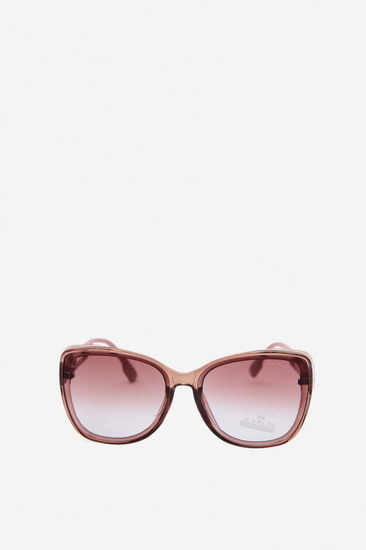 Damen Sonnenbrille im Cat-Eye-Stil rosa