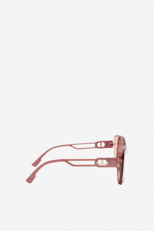 Damen Sonnenbrille im Cat-Eye-Stil rosa