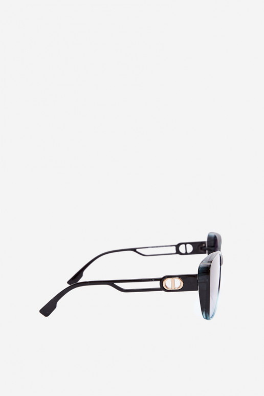 Damen Sonnenbrille im Cat-Eye-Stil blau