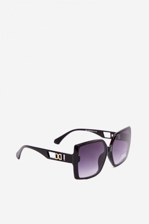 Damen Sonnenbrille mit UV-Filter schwarz