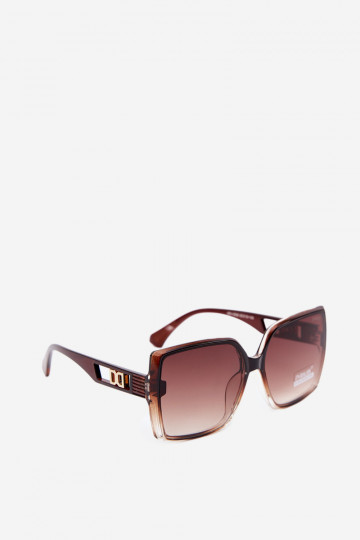 Damen Sonnenbrille mit UV-Filter braun 2