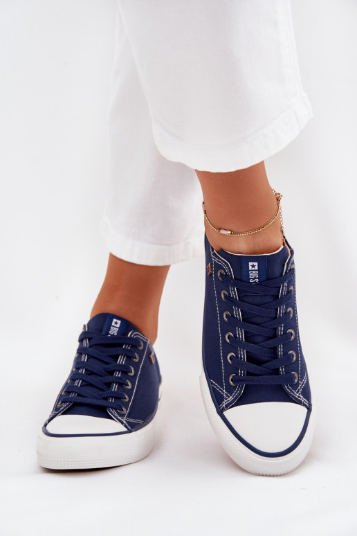 Dunkelblaue Freizeitschuhe Big Star DD274A235