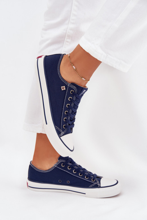 Dunkelblaue Freizeitschuhe Big Star DD274A235