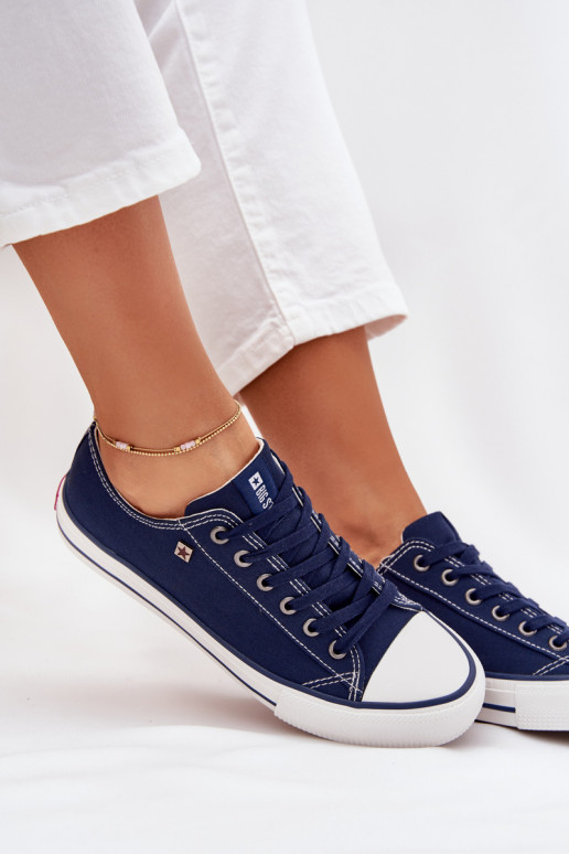 Dunkelblaue Freizeitschuhe Big Star DD274A235