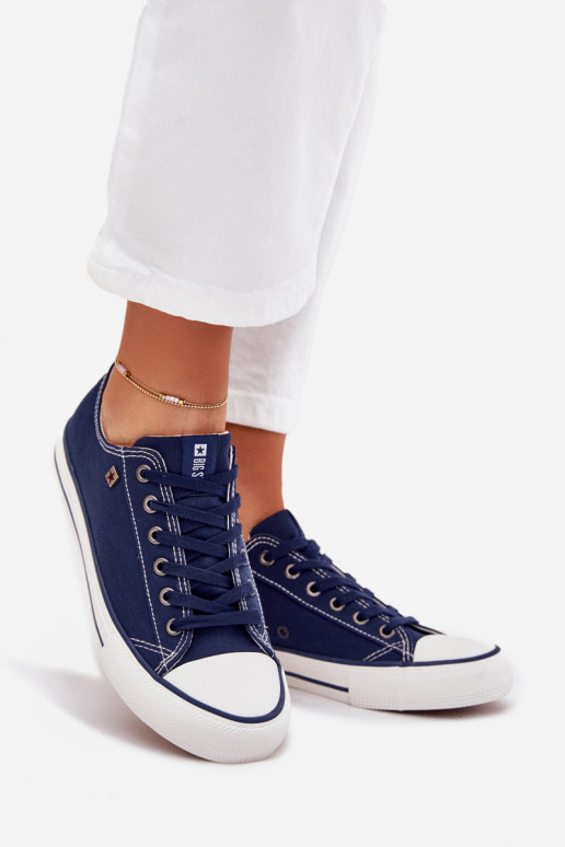 Dunkelblaue Freizeitschuhe Big Star DD274A235