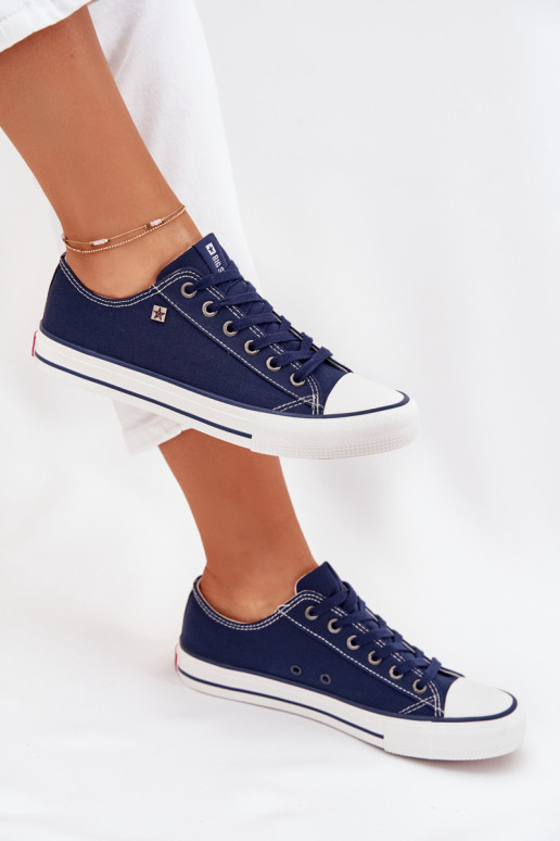 Dunkelblaue Freizeitschuhe Big Star DD274A235