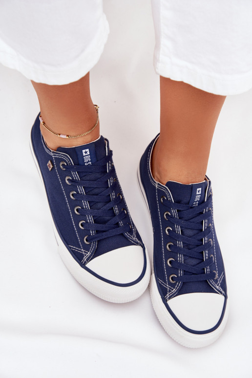 Dunkelblaue Freizeitschuhe Big Star DD274A235
