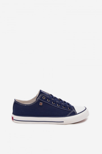 Dunkelblaue Herren Freizeitschuhe Big Star DD174503 2