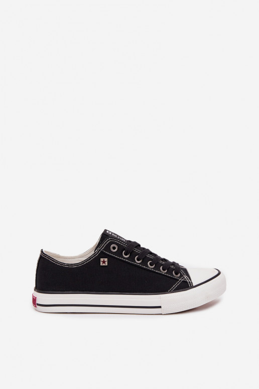 Schwarze Freizeitschuhe Big Star DD274A236