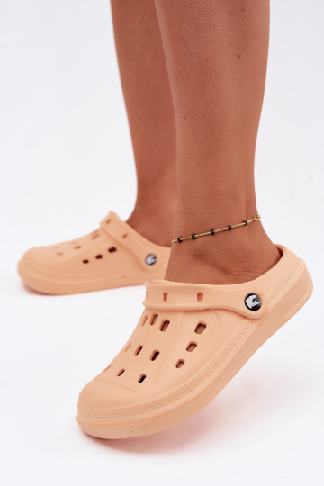 Damen leichte Clogs in Morelo Farbe Cobble 2