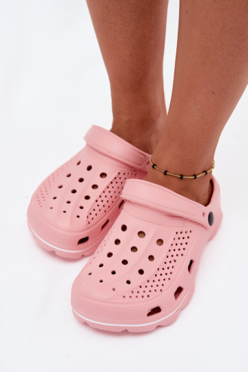 Rosa leichte Clogs Merritt 2
