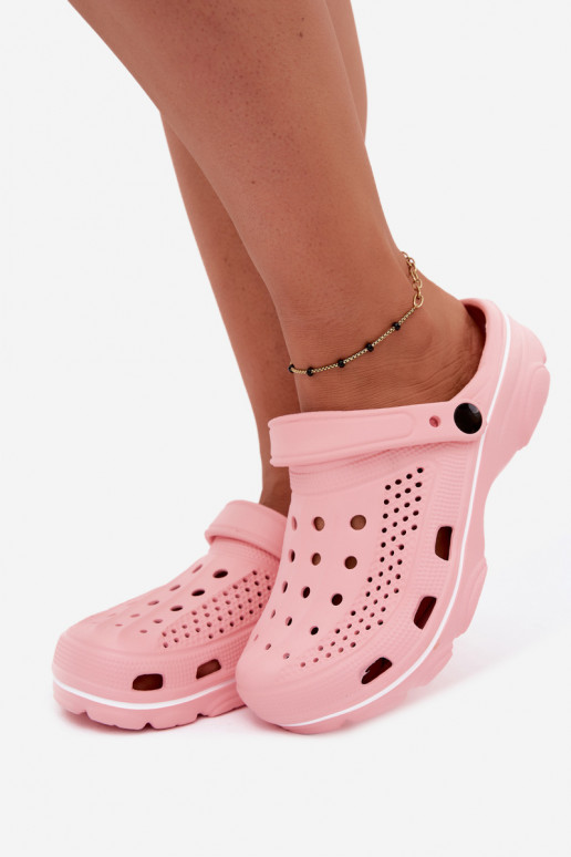 Rosa leichte Clogs Merritt